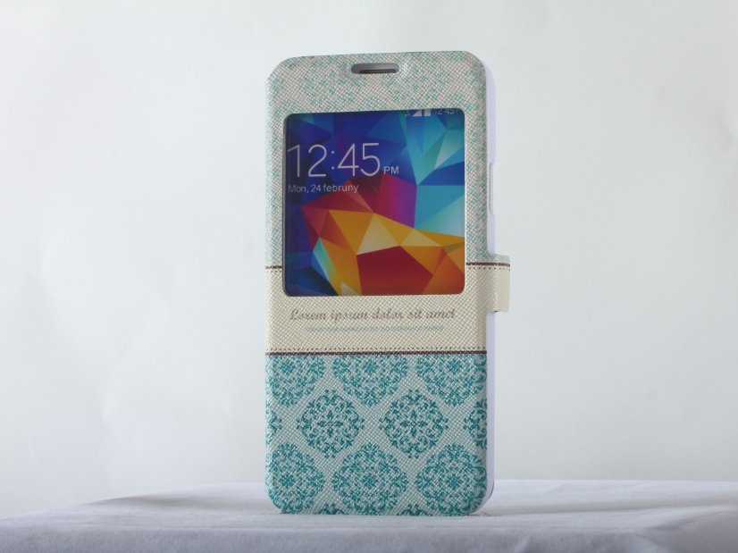 Samsung galaxy s5 case cartoon pattern printing Samsung s5 leather case
