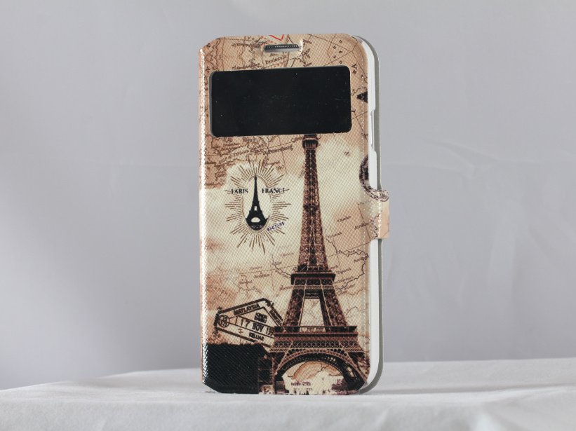 Samsung galaxy s4 wallet case art map Eiffel Samsung s4 flip case Samsung s4 phone case