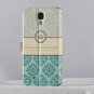 Samsung galaxy s4 wallet case with card slot blue crown Samsung galaxy s4 flip case