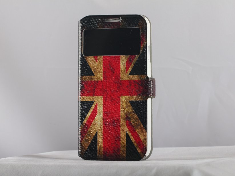Samsung galaxy s4 folio case vintage british flag Samsung s4 cover Samsung galaxy s4 flag case