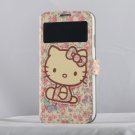 Cute kitty Samsung galaxy s4 cover kawaii cartoon Samsung s4 wallet case