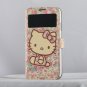 Cute kitty Samsung galaxy s4 cover kawaii cartoon Samsung s4 wallet case