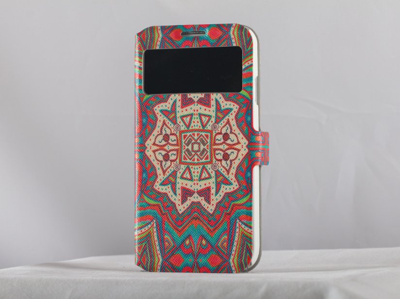 Unique Samsung galaxy s4 folio cover color totem Samsung s4 case stand