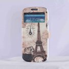 Paris Eiffel pattern Samsung galaxy s3 case romantic tower Samsung S3 flip case
