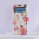 Elegant flower Samsung s3 case pretty rose Samsung galaxy S3 flip cover Samsung galaxy S3