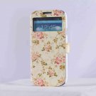 Samsung galaxy s3 flowers case elegant flower pattern Samsung S3 leather case