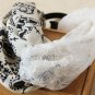 chiffon and lace twisted hair band, fashion hair accessory hair rope knot headband