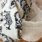 chiffon and lace twisted hair band, fashion hair accessory hair rope knot headband