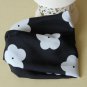 Korea style flower pattern black headband, vintage washing broad band for hair
