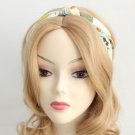 chiffon knot turban, unique sport headband for girls, cool hair accessory twisted hair bands