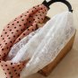 dotted hair band with knot, contrast colors twisted hair wrap band