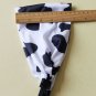 head wrap turban, unique milk cow print band workout hair covering