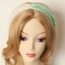 solid twisted headwrap headbands, cool lace hairband with knot, vintage twisted hair rope