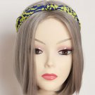 pretty bow knot design hair band hair rope, cool yoga turban with knot, chiffon headbands