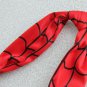 red knot headbands, cool spider net headwrap turban, soft cotton fabric hair band for girls