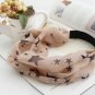 twisted knot yoga hair accessory turban, sport hairband with twist, elastic head turban