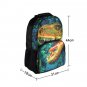 3D Adult Backpack White Tiger