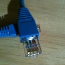 Cat 5e snagless ethernet patch cable blue 6in