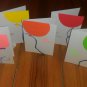5 pack Balloon Birthday Cards