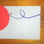 5 pack Balloon Birthday Cards