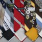 Vtg 5 Custom Cravatieur Damon Wembley Chadwick Striped Texture 70s Neck Tie Lot