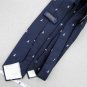 Vtg Rare Chadwick Navy Flying Duck Skinny Texture 60s 70s Mens Neck Tie #V-4 EVC