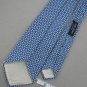 Vintage Conte Gino Fat Texture 60's 70s Checkered Blue Black Mens Neck Tie #EV