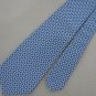 Vintage Conte Gino Fat Texture 60's 70s Checkered Blue Black Mens Neck Tie #EV