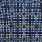 FRATELLI ITALY BLUE BEIGE CHECKER WOVEN Neck Tie Men Designer Tie EUC