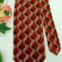 #1A New D'AMANTE DarkRed BLACK BEIGE WAVES MEN NECK TIE