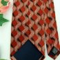 #1A New D'AMANTE DarkRed BLACK BEIGE WAVES MEN NECK TIE