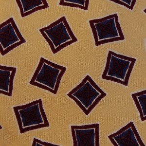 #1A New SIMONS COPLEY SQAURE YELLOW PURPLE Mens NECK TIE