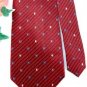 #1A New PURITAN DarkRed BLUE STRIPE DIAMOND MEN NECK TIE