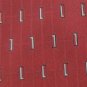 #1A PRIVADO RECTANGLE MAROON SILVER SILK WOVEN MEN NECK TIE