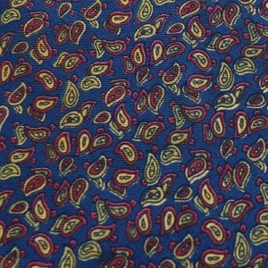 #1A MARJA KURKI PAISLEYS BLUE GREEN MAROON Men Neck Tie