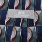 STAFFORD OVALS BLUE GREEN MAROON SILK MEN NECK TIE Men Designer Tie EUC