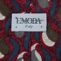 EMODA ITALY PAISLEYS MAROON NAVY OLIVE MEN NECK TIE Men Designer Tie EUC