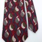 EMODA ITALY PAISLEYS MAROON NAVY OLIVE MEN NECK TIE Men Designer Tie EUC