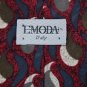 EMODA ITALY PAISLEYS MAROON NAVY OLIVE MEN NECK TIE Men Designer Tie EUC