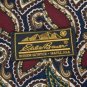 EDDIE BAUER PAISLEYS MARRON NAVY SILK MEN NECK TIE Men Designer Tie EUC