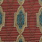 #1A ROUNDTREE & YORKE STRIPE RED WHITE TAN MEN NECK TIE