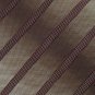 #1A KENNETH COLE MAROON WHITE STRIPE SILK WOVEN NECK TIE Krawatte Cravatta