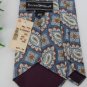 #1A NWT PRESWICK MOORE BLUE RED BEIGE PAISLEY MEN NECK TIE Krawatte