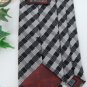 #1A New GIACOMO BLACK SILVER STRIPE WOVEN MEN NECK TIE Krawatte Cravatta