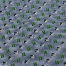 New DIVA CUCITA A MANO WOVEN SQUARE SkyBlue GREEN Neck Tie Men Designer Tie