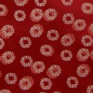 #1A New MURANO RED WHITE CIRCLES WOVEN NECK TIE