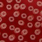 #1A New MURANO RED WHITE CIRCLES WOVEN NECK TIE