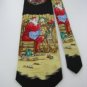 #1A New HOLIDAYS Christmas Santa Snow Holiday TOYS BLACK RED TAN  Necktie Tie
