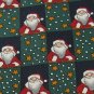 #1A New Christmas Santa Snow Holiday STAR SQUARE NAVY GREEN RED Necktie Tie