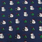 #1A New WOODWARD Christmas Snow Man Holiday Tree NAVY GREEN WHITE  Necktie Tie